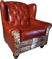 Red Overstuffed Wingback Chair Accent Chairs Chairs Repurposed Blue Chairs Living Room