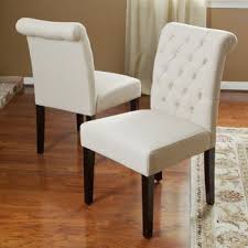 Costco Wholesale Fabric Dining Chairs Parsons Dining Chairs Tufted Dining Room Chair