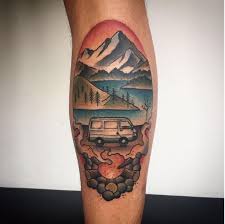 6 free images of mountain tattoos. 60 Mountain Landscape Tattoos For Guys 2021 Scenic Designs