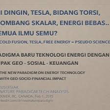 Paradigma Baru Teknologi Energi Dengan Dampak Geo Sosial Keuangan The New Paradigm On Energy Tech Travel Food Wholesome Food