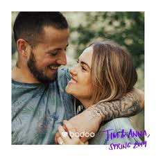 Anna's Badoo profile said she loves cheese and corny jokes. Tim messaged  her with the classic "Brie mine"... and the rest is history 💜 #Badoo