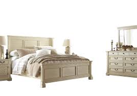 Bolanburg antique white king louvered bed. Ashley Bolanburg 5pc Bedroom Set Cal King Louvered Bed Dresser Mirror Two N Ashley Furniture Bedroom Ashley Bedroom Furniture Sets Ashley Furniture Living Room