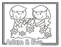 Download and print these adam and eve coloring pages for free. Adam Eve Preschool Printables Christian Preschool Printables
