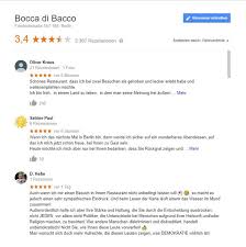 Mietvertrag restaurant — mehr infos! Nach Afd Absage Tauziehen Um Google Bewertungen Im Bocca Di Bacco Tageskarte