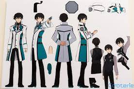 Mahouka Koukou No Rettousei Character Model Sheets Cooterie Character Modeling Character Model Sheet Anime Character Design