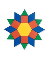 Learning Resources Wooden Pattern Blocks Multi Math Patterns Pattern Blocks Card Patterns