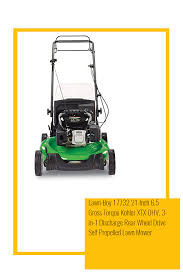 Delivers faster, easier and more consistent starts. Lawn Boy 17732 21 Inch 6 5 Gross Torque Kohler Xtx Ohv 3 In 1 Discharge Rear Wheel Drive Self Propelled Lawn Mower Lawn Mower Rear Wheel Drive Mower