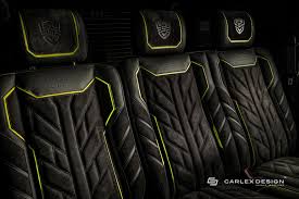 Brabus G500 4x4 Interior Car Interior Upholstery Leather Car Seat Covers Car Seat Upholstery