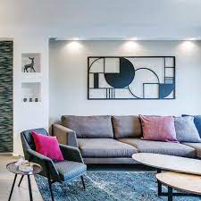 The Missing Piece Framed Metal Art Abstract Wall Decor Interior Decor Modern Bedroom Decor Metal Wall Art Contemporary Living Room Art Abstract Wall Decor Modern Bedroom Decor