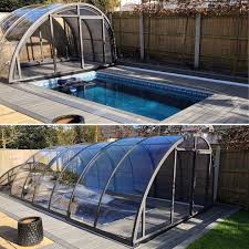 Maybe you would like to learn more about one of these? Endless Pools On Instagram Now You See It Now You See It Through Glass Walls We This Telescopic Pool Enclosure By Endless Pool Pool Enclosure Pool