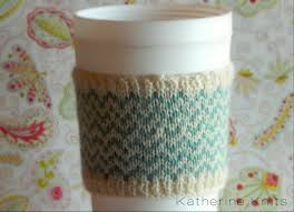 Cup cozy easy knit coffee cozy pattern for beginners. Chevron Coffee Cup Cozy Free Pattern Sweet Dreams Quilt Co