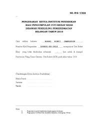 (n) bagi pegawai yang diluluskan cbbp melebihi 12 bulan, semua cuti rehat yang pegawai berkelayakan sebelum tarikh. Borang Gcr Guru 2016