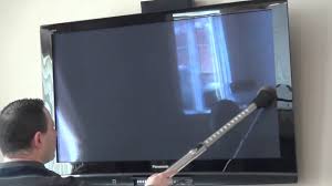 Mostly because a dark screen makes it easier to see faint streaks or grime. How To Dust Tv Screens And Computer Monitors Sirena Tips Youtube