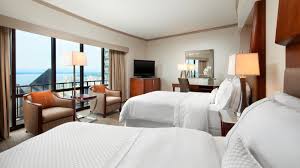 The Westin Seattle Hotel Newly Renovated Sound Grand View Double Room Seattle Hotels Seattle Hotels Downtown Modern Hotel Room
