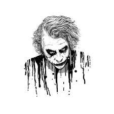 Serious Joker Art Drawing Joker Art Joker Drawings