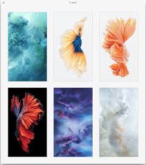 live wallpapers from iphone 6s