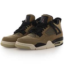 jordan wmns air jordan 4 retro pilz multi color schwarz fossil bei kickz com