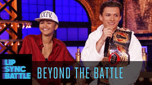 Homecoming stars zendaya and tom holland slay the typo dance challenge with choreographer deja carter. Zendaya Tom Holland Go Beyond The Battle Lip Sync Battle Youtube