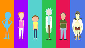My Minimalist Rick And Morty Character Collection Oc Album On Imgur