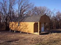 Portable Building Converted Into Tiny House Portable Buildings Shed To Tiny House Tiny House