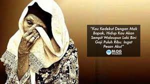 Sebagai contoh bayangkan anda menghadapi masalah besar, dan ibu bapa anda ingin membantu anda. Kau Kedekut Dengan Mak Bapak Hidup Kau Akan Sempit Walaupun Laki Bini Gaji Puluh Ribu Ingat