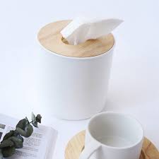 Windisch gaudí round kleenex box chrome 87139cr ✓ with best price guarantee. Plastic Round Tissue Box Dispenser Wood Cover Napkins Holder Paper Towel Case Home Organizer Buy At The Price Of 5 53 In Aliexpress Com Imall Com