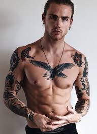 Top Mens Tattoos Panosundaki Pin