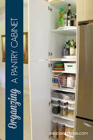 Organizing A Deep Pantry Cabinet Graceful Order Pantry Cabinet Deep Pantry Cupboards Organization