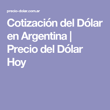 Precio del dolar hoy en argentina, como cotiza (compra y venta). Cotizacion Del Dolar En Argentina Precio Del Dolar Hoy Me Duele Argentina