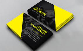 Choose from one of our free fitness business card templates at overnight prints or upload your own design! Fitness Business Card Corporate Identity Template