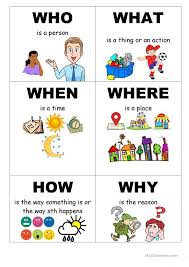 First, the teacher makes groups of two. Wh Questions Worksheet Free Esl Printable Worksheets Made By Teachers English Phonics Grammar For Kids Image Jaimie Bleck