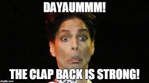 Image result for clapback