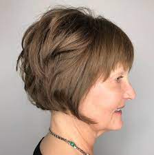 Shaggy Disconnected Bob Over 50 Womens Hairstyles Hairstyles Over 50 Fine Hair