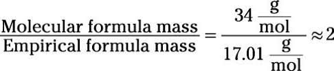 How To Use Empirical Formulas To Find Molecular Formulas Dummies