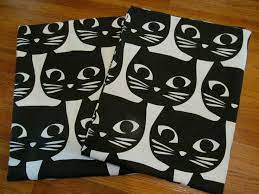 Ikea Mattram Cat Window Curtains 2 Panels 57 X 98 White Black Eyelet Grommet Ikea Modern Cat Window Window Curtains Paneling