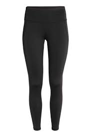 Sports Tights Black Ladies H M Gb Zwarte Panty S Zwart H M