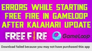Kalahari android game a fast, lightweight battle royale free fire is the ultimate survival shooter game available on mobile. Free Fire Not Starting After Updating It In Gameloop Garena Free Fire Gameloop White Screen Error Youtube