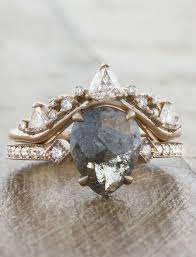 Tempest Intricate Wedding Ring With Trillion Round Diamonds Engagement Rings Vintage Engagement Rings Wedding Rings