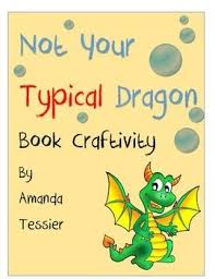 Not Your Typical Dragon Craft And Writing Activity Writing Activities Dragon Crafts Library Lesson Plans