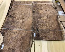 Exotic wood also includes a wide range of burl, allowing you to create amazing woodworking that reflects the swirls and patterns created as these burls grow on the trees. Walnut Burl Veneer Loaded With Heavy Burl Hearne Hardwoods
