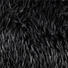 Luxury Faux Fur Falcon Black Silver From Fabricdotcom From Shannon Fabrics This Super Soft High Quality Faux Fur Fa Fur Fabrics Black Silver Faux Fur Fabric