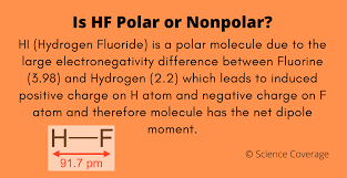 Science Coverage Is Hf Polar Or Nonpolar Electron Affinity Covalent Bonding Molecular Geometry