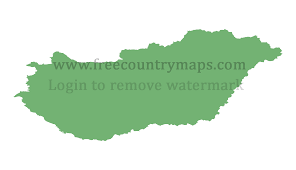 How to color hungary map? Blank Map Of Hungary Free Gif Png And Vector Blank Maps