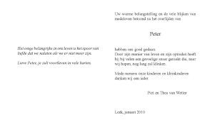 Peter, de eigenaar en gastheer van de beroemdste pleisterplaats van zeilers, café sport in horta op fajal (azoren) is 19 november op 80 jarige leeftijd overleden. Peter Van Wetter Overleden Bedankkaart Familie Dutch Birding