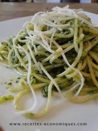 Spaghettis Aux Courgettes Sauce Persil Et Graines De Tournesol Recette Spaghetti De Courgette Recettes De Cuisine Recette Avec Courgette