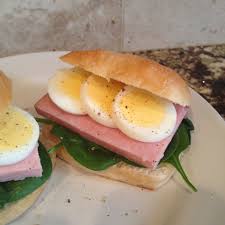 Pammiespantry Com Ham And Hard Boiled Egg Sandwich Sandwiches Boiled Egg Sandwich Fancy Sandwich Recipe