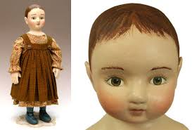 Cloth Doll patterns and Face Pressmolds by Deanna Hogan of Blue Heron Dolls
