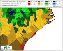 You are almost guaranteed that you will not get frost from april 27 through october 12. Frost Freeze Maps