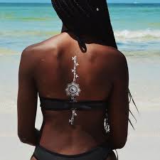White Tattoo On Black Skin White Ink Tattoos Cool White Ink Tattoo Designs And Ideas For Women Tattoos Tatt White Tattoo Dark Skin Tattoo White Ink Tattoo