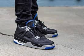 Jordan 4s Black And Gold Air Jordan 4 Alternate Motorsport On Feet Sneaker Review Air Jordans Jordans Jordan 4